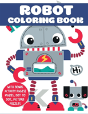 Robot Coloring Book - Preview