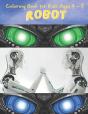 Robot Coloring Book For Kids Ages 4 - 8 - Preview