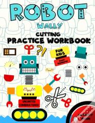 Robot Wally Cutting Practice Workbook For Kids