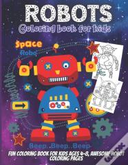 Robots Coloring Book For Kids