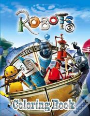 Robots Coloring Book