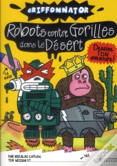 Robots Contre Gorilles Dans Le Désert