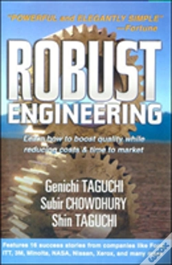 Capa do artigo Robust Engineering