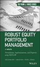 Robust Equity Portfolio Management, + Website