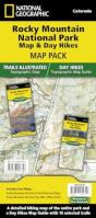 Rocky Mountain National Park Map & Day Hikes (Map Pack Bundle) - Preview