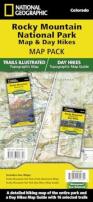 Rocky Mountain National Park Map & Day Hikes (Map Pack Bundle)