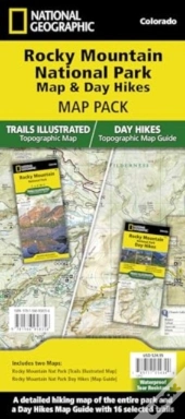Rocky Mountain National Park Map & Day Hikes (Map Pack Bundle)