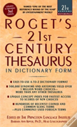 Capa do artigo Roget'S 21st Century Thesaurus, Third Edition