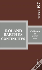 Capa do artigo Roland Barthes : Continuités