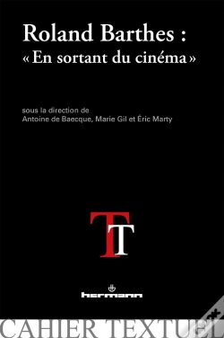 Capa do artigo Roland Barthes ; "En Sortant Du Cinéma"