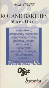 Roland Barthes Moraliste