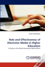 Capa do artigo Role And Effectiveness Of Electronic Media In Higher Education