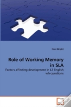 Capa do artigo Role Of Working Memory In Sla