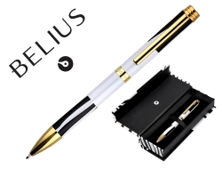 Capa do artigo Roller belius b&w verde corpo branco detalhes preto prateado tinta preta caixa de oferta