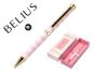 Roller belius picnic aluminio cor rosa celeste dourado tinta cor preto caixa de design - Preview