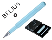 Capa do artigo Roller e bolsa de couro belius azul tinta preta caixa de oferta