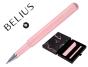 Roller e bolsa de couro belius rosa tinta preta caixa de oferta - Preview