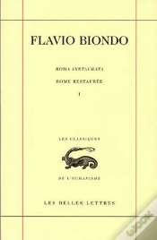 Capa do artigo Roma Instaurata ; Rome Restauree T.I