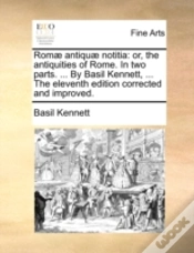 Capa do artigo Romæ Antiquæ Notitia: Or, The Antiquitie