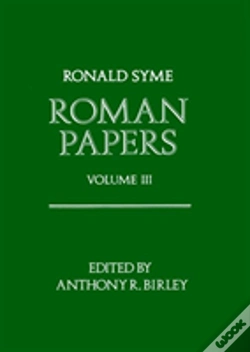 Capa do artigo Roman Papers: Volume Iii