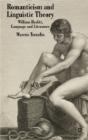 Romanticism And Linguistic Theory - Preview