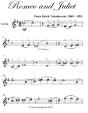 Romeo And Juliet Easy Violin Sheet Music - Preview