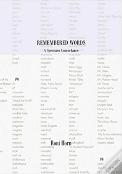 Capa do artigo Roni Horn: Remembered Words