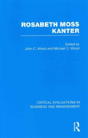 Rosabeth M Kanter Crit Eval 2 Vol - Preview