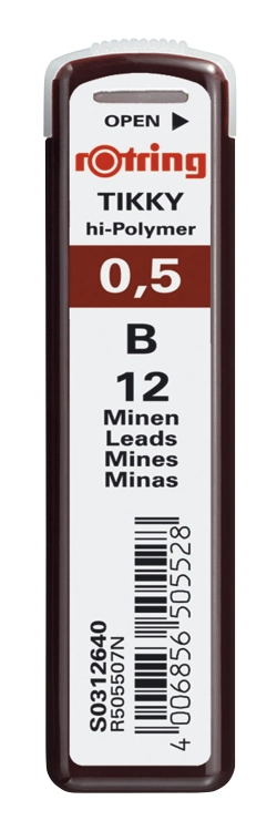Capa do artigo ROTRING - MINAS 0.5 B - S0312640