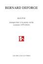 Roupie : Autoportrait À La Pointe Sèche (Sonnets 1979-2024) - Preview