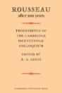 Rousseau After 200 Years: Proceedings Of The Cambridge Bicentennial Colloquium - Preview
