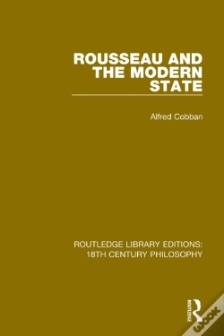 Capa do artigo Rousseau And The Modern State