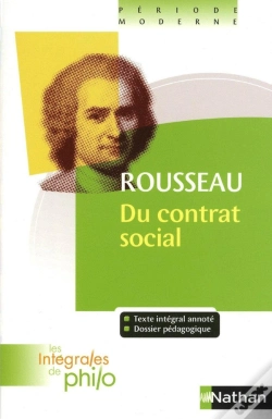 Capa do artigo Rousseau ; Du Contrat Social