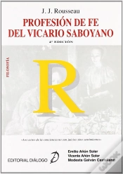 Capa do artigo Rousseau. Profesión De Fe Del Vicario Saboyano