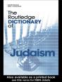 Routledge Dictionary Of Judaism - Preview