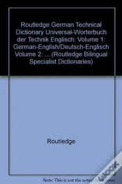 Capa do artigo Routledge German Technical Dictionary