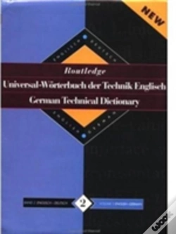 Capa do artigo Routledge German Technical Dictionary Universal-Worterbuch Der Technik Englisch