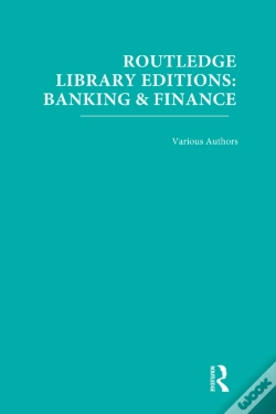 Capa do artigo Routledge Library Editions: Banking & Finance
