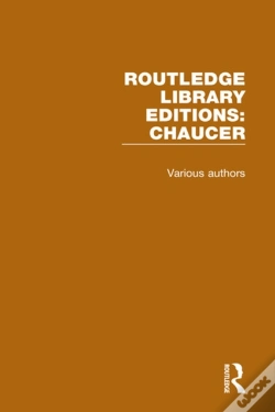 Capa do artigo Routledge Library Editions: Chaucer