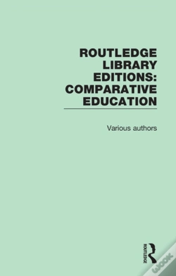 Capa do artigo Routledge Library Editions: Comparative Education