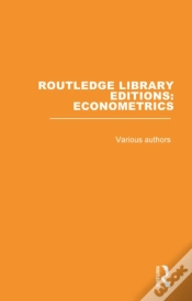 Capa do artigo Routledge Library Editions: Econometrics