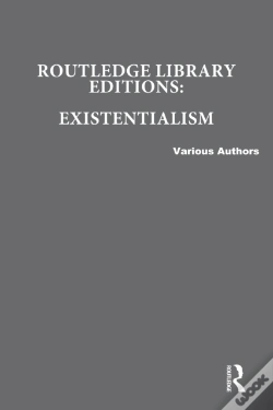 Capa do artigo Routledge Library Editions: Existentialism