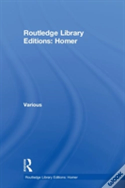 Capa do artigo Routledge Library Editions: Homer