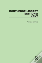 Capa do artigo Routledge Library Editions: Kant