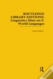 Capa do artigo Routledge Library Editions: Linguistics Mini-Set F: World Languages