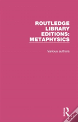 Capa do artigo Routledge Library Editions: Metaphysics