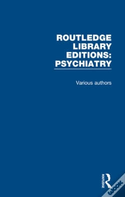 Capa do artigo Routledge Library Editions: Psychiatry