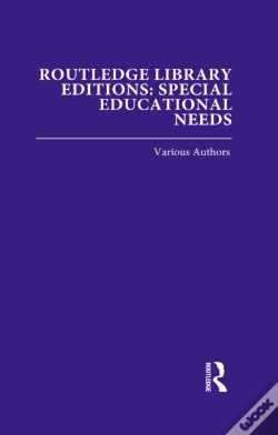 Capa do artigo Routledge Library Editions: Special Educational Needs