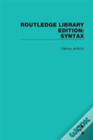 Routledge Library Editions: Syntax