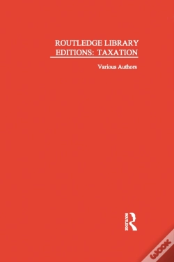 Capa do artigo Routledge Library Editions: Taxation